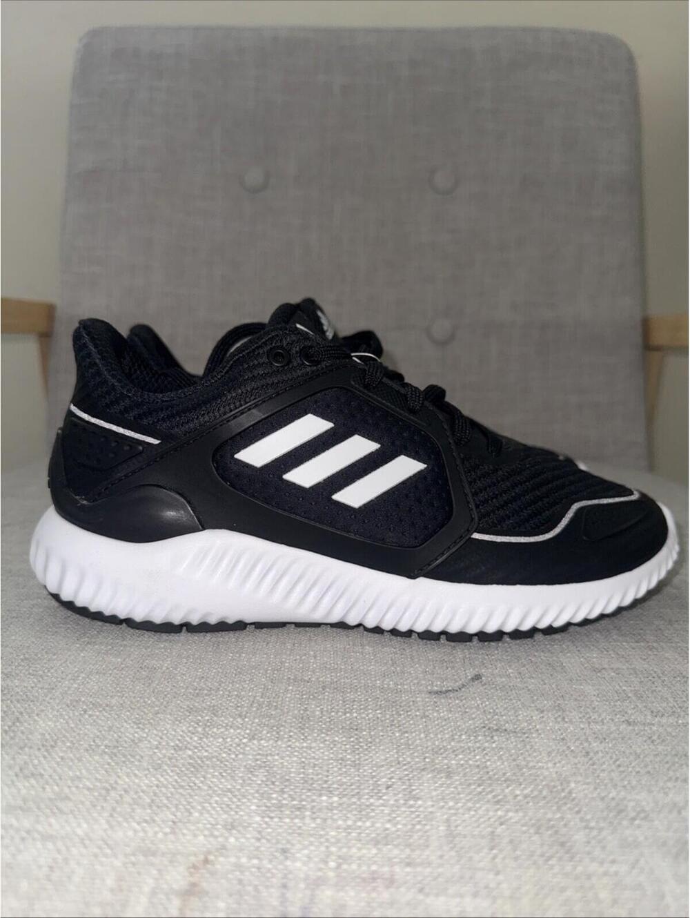New Adidas ClimaWarm Bounce Black/White Running Sneakers Men’s Size 5 - Picture 1 of 5